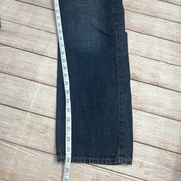 American Eagle Relaxed Straight Leg Jeans Men's 30x32 Medium Wash Denim AEO - Picture 3 of 16
